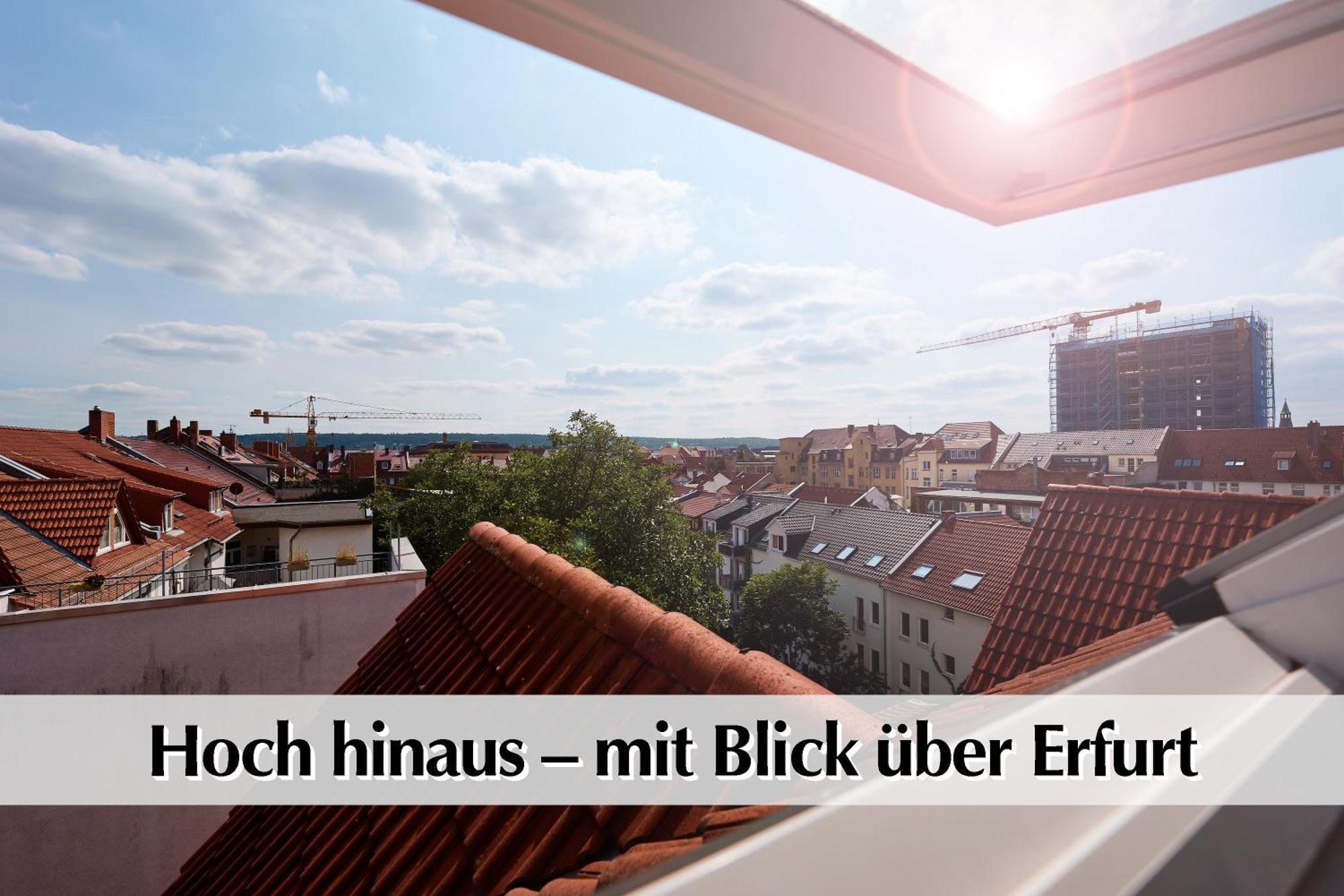 Helle 72Qm Maisonette Wohnung Im Herzen Erfurts Mit Kingsize Bett, Smart-Tv, Etc المظهر الخارجي الصورة