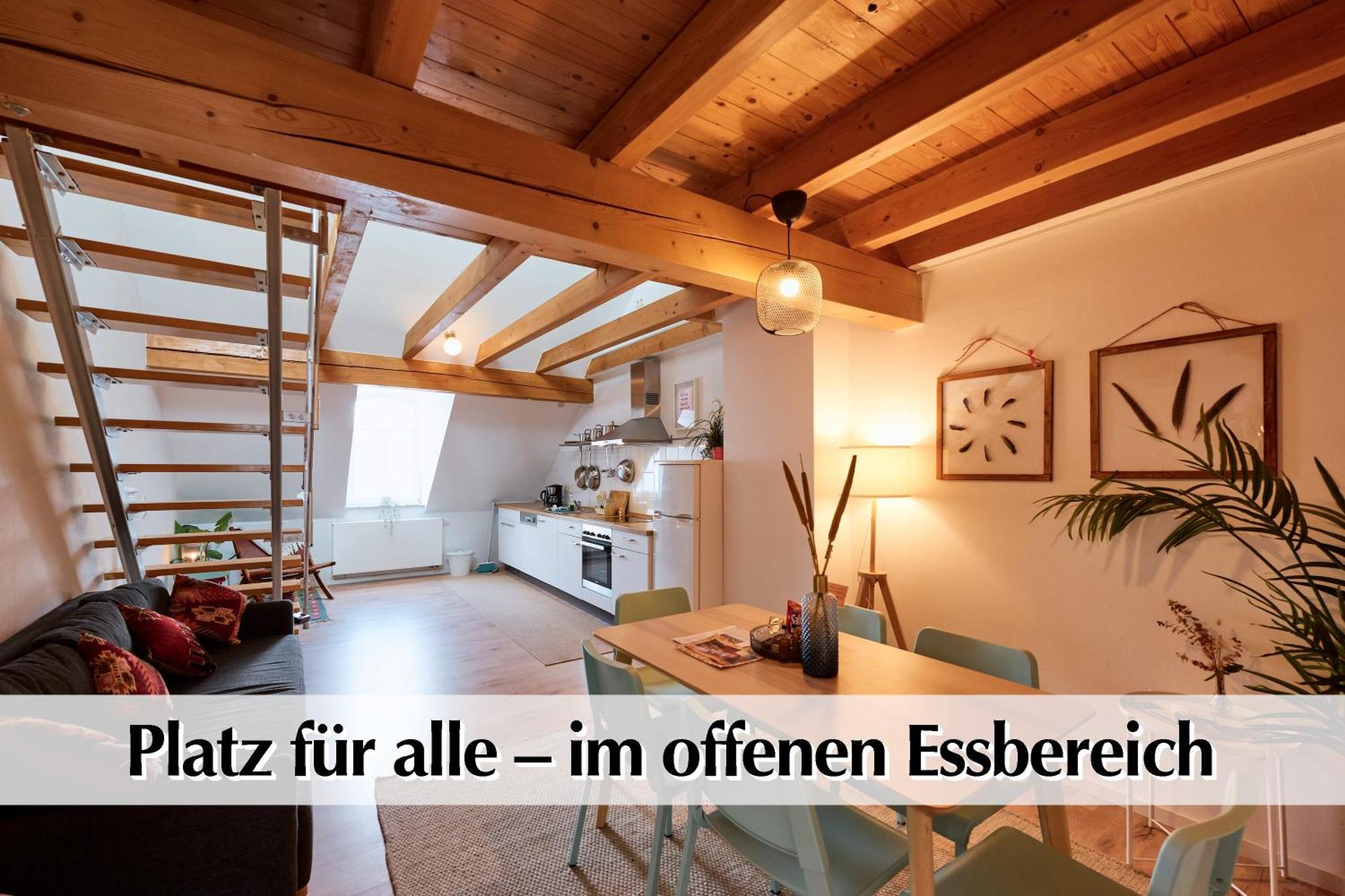 Helle 72Qm Maisonette Wohnung Im Herzen Erfurts Mit Kingsize Bett, Smart-Tv, Etc المظهر الخارجي الصورة